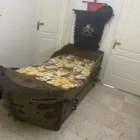 سرویس خواب کشتی یک نفره +تخت مهمان|تخت و سرویس خواب|شیراز, ستارخان|دیوار
