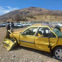 پژو پارس تصادفی|خودرو سواری و وانت|یاسوج, |دیوار