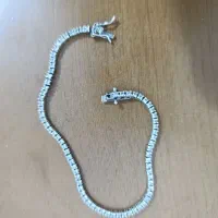 دستبند نقره تنیسی