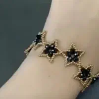 دستبند ستاره ای کریستالی وگوشواره کریستالی طرح پیچ|بدلیجات|شیراز, منطقه هوایی شهید دوران|دیوار