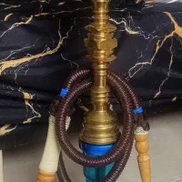 یک عدد قلیان برنجی