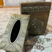 سطل و جا دستمال کاغذی