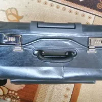 کیف خلبانی چرخ دار چرم