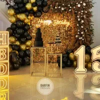 فروش یکجا وسایل دکور و دیزاین تولد و عروسی