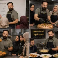 تنها آموزشگاه تخصصی فست فود