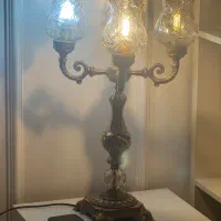 شمعدان برنجی سنگین|چراغ خواب و آباژور|هشتگرد, شهرک ولیعصر (مصلی)|دیوار