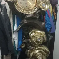 ساعت بزرگ ایستاده طرح گل