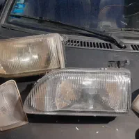 خطر ۱۳۱ و درب داشبورد پراید قدیمی آینه بغل|قطعات یدکی و لوازم جانبی|مشهد, هنرور|دیوار