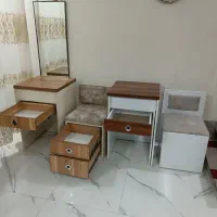 میز همه کاره تاشو کم‌جا -تحریر، آرایش، کار، صندلی|میز تحریر و کامپیوتر|رشت, گلسار|دیوار
