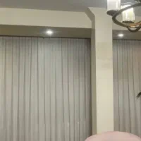 پرده نو ۵متری با زیر پرده و دوتا دکوری مخمل|پرده، رانر، رومیزی|کرج, گلشهر|دیوار