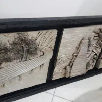 ۱عددتابلوی ۵۰در ۱مترونیم ۳ بعدی ویک عددپارتیشن