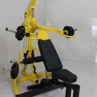 دستگاه بدنسازی به همراه نیمکت مدرج حرفه ای هامرز