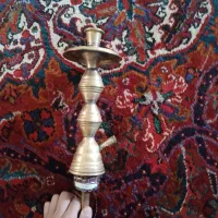 دو عدد قلیان برنجی|صنایع دستی و سایر لوازم تزئینی|مراغه, |دیوار