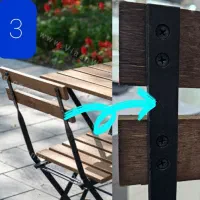 میز و صندلی تاشو ایکیایی|میز و صندلی غذاخوری|رشت, چله خانه|دیوار