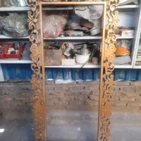 قاب آینه بارنگ طلا|صنایع دستی و سایر لوازم تزئینی|تهران, مینابی|دیوار