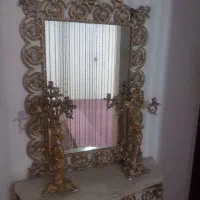 اینه شمعدان جنس الیاژ