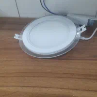 لامپ بشقابی شیشه ایی