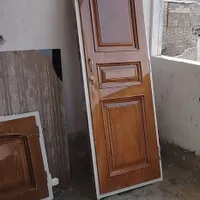 درب چوبی