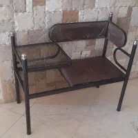 میز صندلی تلفن