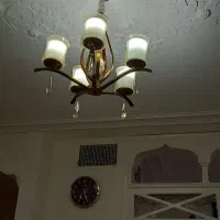 لوستر طلایی|لوستر و چراغ آویز|شاهین‌شهر, مخابرات (شهید بهشتی)|دیوار