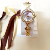 ساعت مچی فول نگین + هدیه آنالوگ استیل|ساعت|مشهد, سرافرازان|دیوار