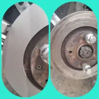 تابگیری دیسک چرخ درجا