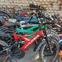 دوچرخه های دسته دوم در حد نو از سایز ۱۲ تا ۲۶