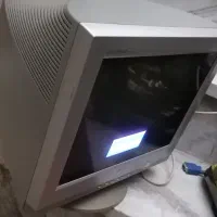 مانیتور سی آر تی الجی 17 اینچ تمیز درحد