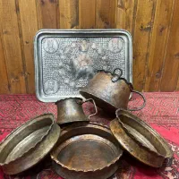 قراچه و لگنچه قدیمی مسی اصلی