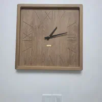 ساعت تمام چوب راش برند هوگر کاملا نو