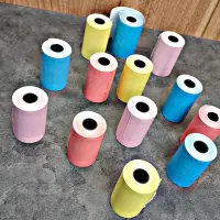 انواع رول ساده رنگی عمده وتک