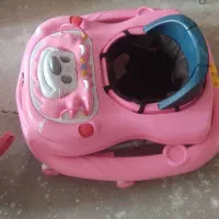 روروک موزیکال کالسکه کریر سه چرخه میز اتو