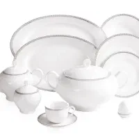 سرویس۱۲نفره غذاخوری چینی زرین