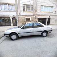 پژو 405 مدل 96 نقره ای