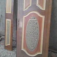 درب چوبی