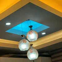 لوستر ۳ شاخه مدرن آشپزخانه