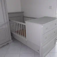 سرویس کامل تخت کودک و نوجوان برند آپادانا|تخت و صندلی بچه|تهران, مشیریه|دیوار
