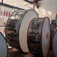 تولید طبل عزاداری از ۶۰ سانتی تا ۲ متری و تعمیر