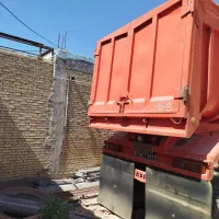 تریلی کمپرس دستگاه مصطفی جیلان24تن جک هیدروماس