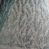 پارچه گیپور رنگ پاستیلی