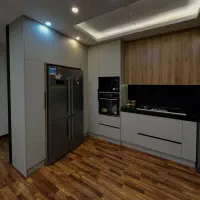 کابینت های گلاس سوپر مات اماده و نو برای فروش