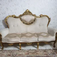 مبل استیل ۷ نفره طلایی