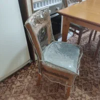 میز ناهارخوری چهار نفره چوب راش شرکتی