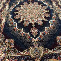 ۴ تخته فرش ۱۲ متری کاملا نو سرمه ای ۱۰۰۰ شانه|فرش|تهران, افسریه جنوبی|دیوار