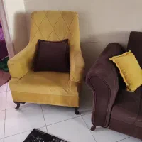 مبل راحتی۷نفره،به همراه میزوسط|مبلمان خانگی و میز عسلی|تهران, دژکام|دیوار