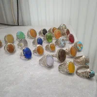 انگشتر نقره حراج