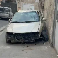 سمند مدل ۸۲ تصادفی