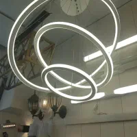 لوستر مدرن دو طرف گرد