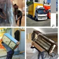 باربری حمل اثاثیه منزل ماشین مسقف ۵۰۰هزار۱۰۰پتو