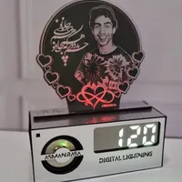 آباژور حک چهره|چراغ خواب و آباژور|آمل, |دیوار